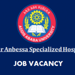 Professor Ethiopia Job Vacancy 2021